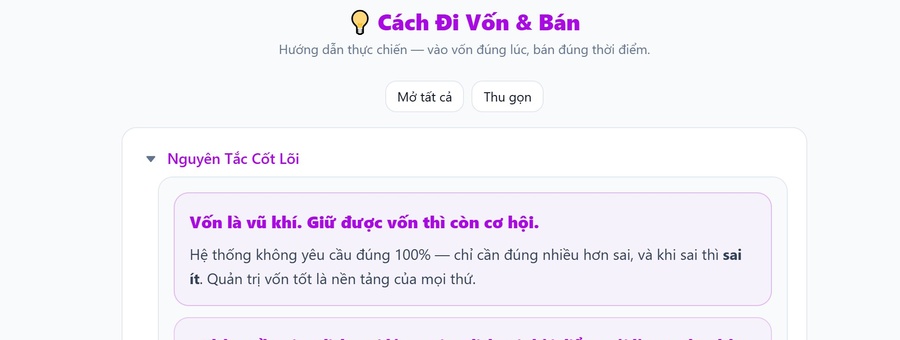 Cách Đi Vốn & Bán